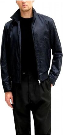 HUGO BOSS C-Casamu Jas - Heren - Zomerjassen - Blauw - M - Jassen
