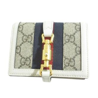 Gucci Pre-owned Wallets, female, Beige, Size: ONE SIZE Pre-owned Jackie Compact Wallet