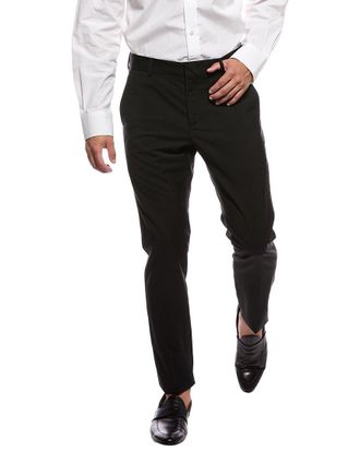 Valentino Wool & Mohair-Blend Trouser