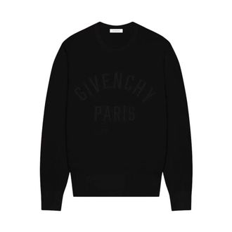 Givenchy Heren, Sweatshirts & Hoodies, Zwart, Maat: L Katoen
