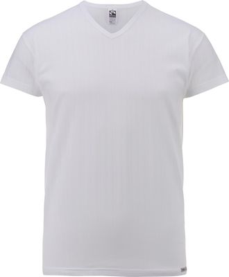 Isa Kurzarmshirt ISA BODYWEAR Shirt kurzarm, Herren, Gr. XL, wei&szlig;, Obermaterial: 95% Baumwolle CO(Bio). 5% Elasthan EL., Shirts Kurzarmshirt