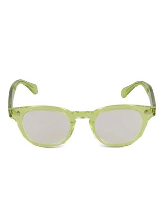Kàdor Woody round-frame glasses - Green
