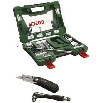 Bosch Valigetta + set accessori Bosch 68 pz