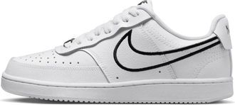 Nike (WMNS) Nike Court Vision Low Premium White Black FZ0637-100
