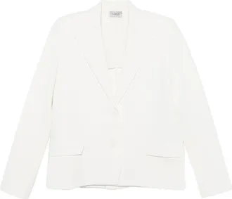 MRZ Mrz Womens Single-Breated Blazer Jacket
