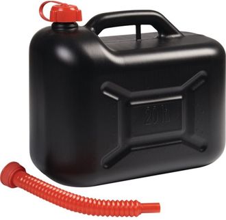 Now Now - Dep&oacute;sito De Combustible De Transporte 20 L Negro Hd-pe L405xb210xh350mm