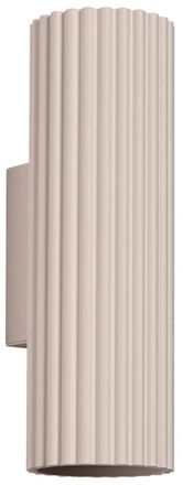 Sollux Lighting Design Wandlampe Karbon H 20 cm, Taupe