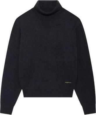 Zadig&Voltaire Souly Jumper - Dames - Coltruien - Blauw - S - Wol - Truien & Vesten