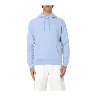 Polo Ralph Lauren Heren, Sweatshirts & Hoodies, Blauw, Maat: S Katoen