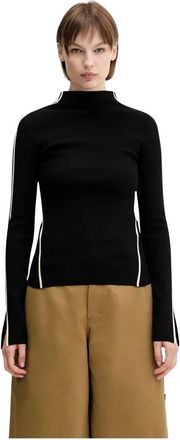 Sportmax Truien & Vesten, Dames, Zwart, S, Polyester, Adda Sweater