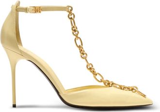 Balmain Mujer, Zapatos, Amarillo, Talla: 37 EU