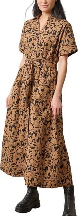 Lilla P Collared Maxi Shirt Dress
