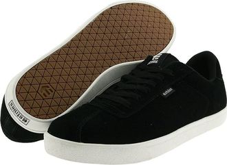 Etnies Scam Mens Skate Shoes Black/White : 7.5 D - Medium, Rubber/Suede