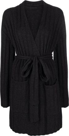 Joseph Cashmere Casual Cardigan - Dames - Vesten - Grijs - M - Truien & Vesten