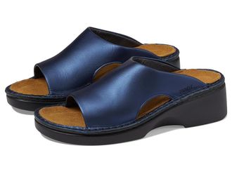 Naot Rome Womens Slip on Shoes Polar Sea Leather : EU 41 (US Womens 10) M