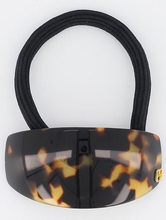 Alexandre de Paris Pont Marie Acetate Ponytail Holder in Brown at Nordstrom