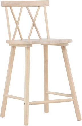 VE DESIGN Massivholz Barstuhl Mollöström - Whitewash