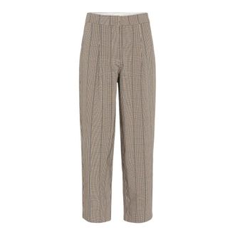 Soaked In Luxury SLKinabalu Barrel Pants - Dames - Wijde Broeken - Bruin - XS - Polyester - Broeken