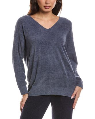Barefoot Dreams Cozychic Ultra Lite V-Neck High-Low Pullover