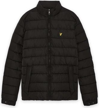 Lyle & Scott Jk 2400V Gewatteerde Jas - Heren - Winterjassen - Zwart - L - Jassen