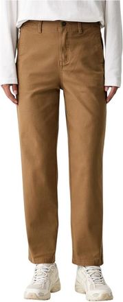 Columbia ROC Straight Leg Pant - Dames - Outdoor broeken - Bruin - M - Katoen - Fitness