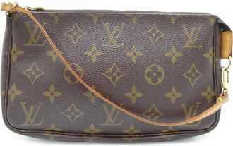 Louis Vuitton Monogram Brown Monogram Pochette (Pre-Owned)