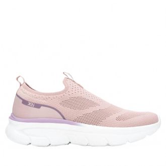 Xti Womens Textile Slip-On In Nude
