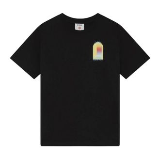 Casablanca T-Shirts, male, Black, Size: L LArche T-shirt