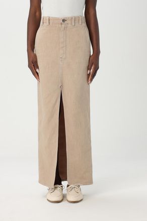 Brunello Cucinelli Lange Katoenen Maxi Rok