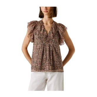 Pepe Jeans London Blouses, female, Multicolor, Size: XS Blouses