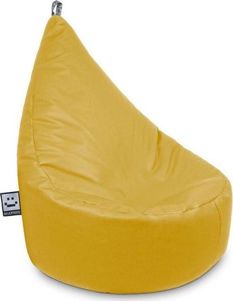 Happers Happers - Puff Butaca Polipiel Mostaza Xl