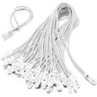 OEM Paquete De 75 Cuerdas El&aacute;sticas Cortas Con Ganchos De 19 Cm - Ideales Para Asegurar Equipaje, Material De Camping, Lonas, Muebles De Jard&iacute;n Y Equipami