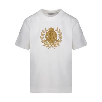 Burberry Dames, Tops, Wit, Maat: XS Katoen