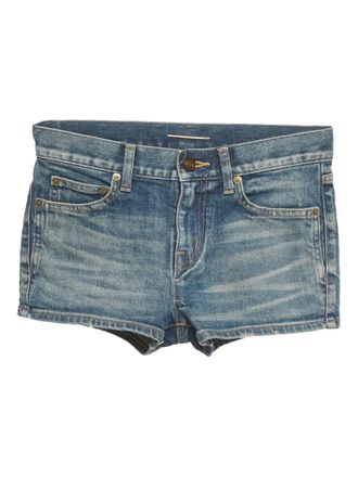 Saint Laurent denim shorts - Blue