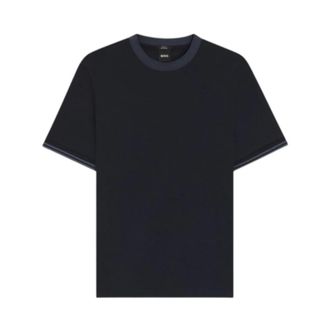HUGO BOSS Hugo, T-Shirts, male, Black, Size: 2XL H-Tessler 238 T-shirt