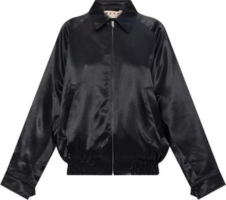Marni Bomber In Raso-Donna