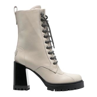 Furla Dames, Schoenen, Grijs, Maat: 39 EU Leer