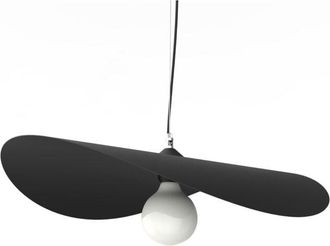 Lumicom Piuma L&aacute;mpara De Techo Negro Hoja