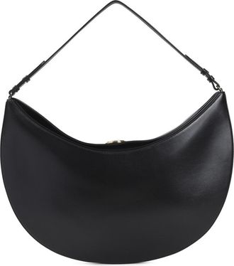 Jacquemus Black Leather Le Calisso Rond Handbag