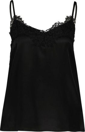 Rosemunde Tops, Dames, Zwart, XL, Sleeveless Tops
