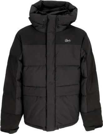 Dolly Noire Corporate Gewatteerde Jas - Heren - Winterjassen - Zwart - M - Leer - Jassen