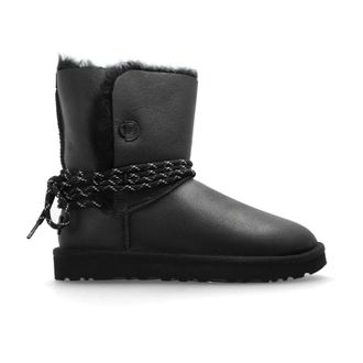 UGG Winter Boots, female, Black, 4 UK, W Bailey Tie Snow Boots