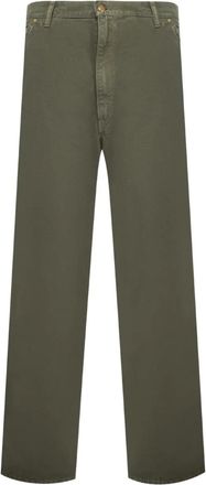 Orslow Broek met zakken aan de achterkant - Groen