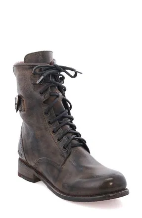 Bed St&uuml; Anne Bootie in Black Rustic Rust at Nordstrom, Size 10