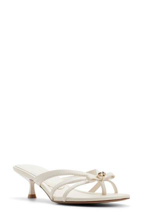 Ted Baker Iris Sandal in White/Bone at Nordstrom, Size 7.5