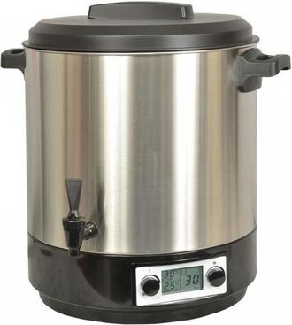 KitchenChef Kitchenchef - Esterilizador De Tarros Electrico Deposito Inox Con Pantalla Lcd Grifo Y Temporizador 31l 2000w - Kcpst31lcd.ix - Kitchen Chef