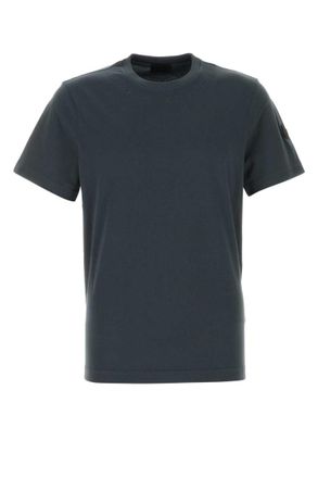 Moncler Grey Crew Neck T-Shirts