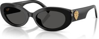 Dolce & Gabbana DG4537s Zonnebril - Dames - Zonnebrillen - Zwart - ONE Size - Accessoires