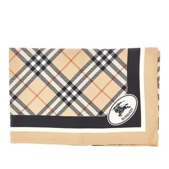 Burberry Check silk scarf Woman One Size