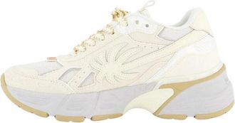 Palm Angels PA 4 Sneaker - Dames - Sneakers - Beige - 39 EU - Leer - Schoenen
